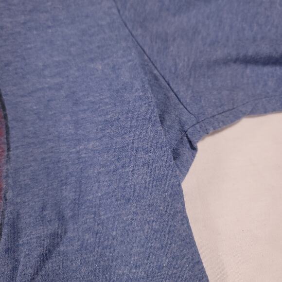 Marvel Captain America Graphic Short Sleeve Casual T Shirt Mens Size L Blue - Picture 4 of 9